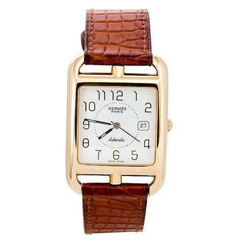 hermes cape cod watch mens|hermes cape cod watch gold.